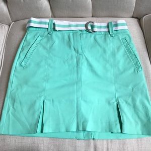 Izod green golf skorts